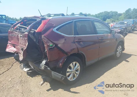 2014 Honda Cr-V Ex-L z USA, uszkodzony, nr VIN 5J6RM4H7XEL097695